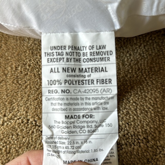 Boppy Nursing Pillow original w/ floral cover + waterproof cover (3pc) - Picture 8 of 10